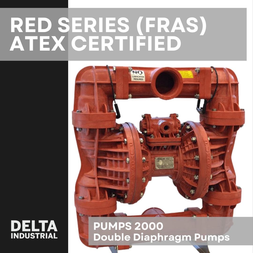 Delta Industrial supplies ATEX Certified Diaphragm Pumps